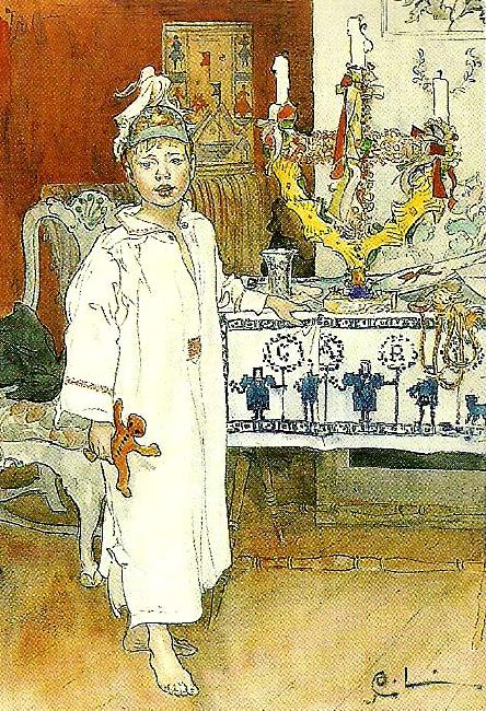 Carl Larsson ulf oil painting image